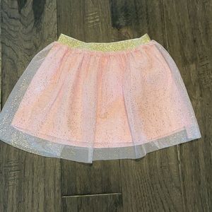 Hanna Andersson Pink Sparkle Tulle Skirt - 85cm 2T
